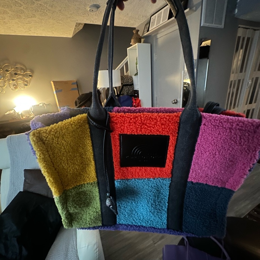 Kurt Geiger Colorful Patchwork Tote